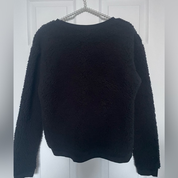 Christmas Sherpa Fleece Sweatshirt NWT - Picture 3 of 6